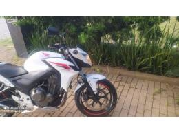 HONDA - CB 500F - 2013/2014 - Branca - R$ 25.500,00