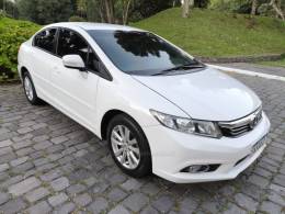HONDA - CIVIC - 2013/2014 - Branca - R$ 65.800,00