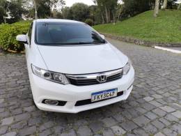 HONDA - CIVIC - 2013/2014 - Branca - R$ 65.800,00