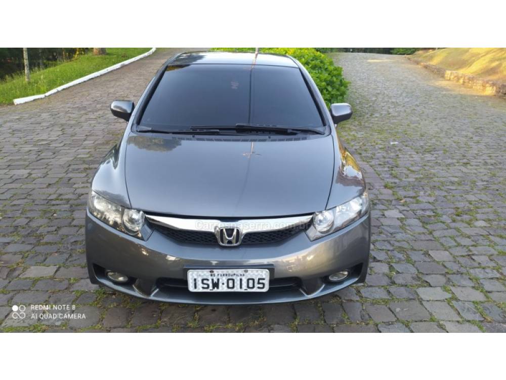 HONDA - CIVIC - 2007/2008 - Cinza - R$ 45.800,00