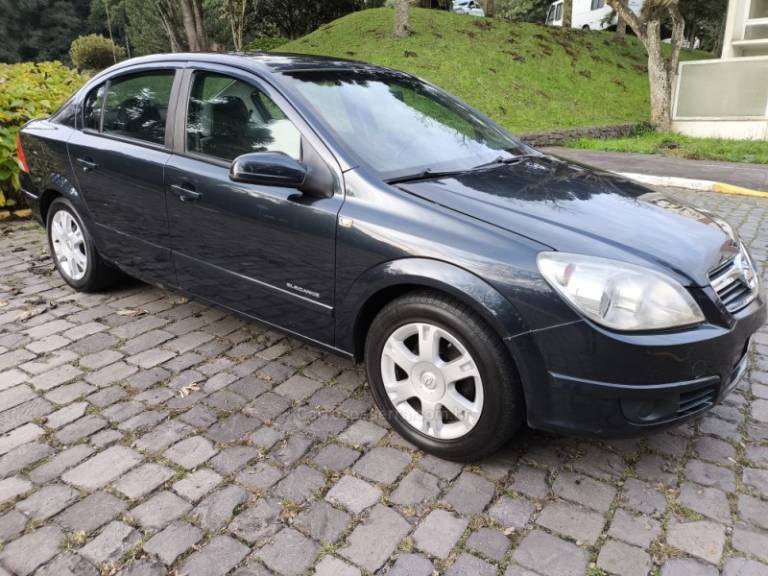 CHEVROLET - VECTRA - 2008/2009 - Azul - R$ 33.800,00