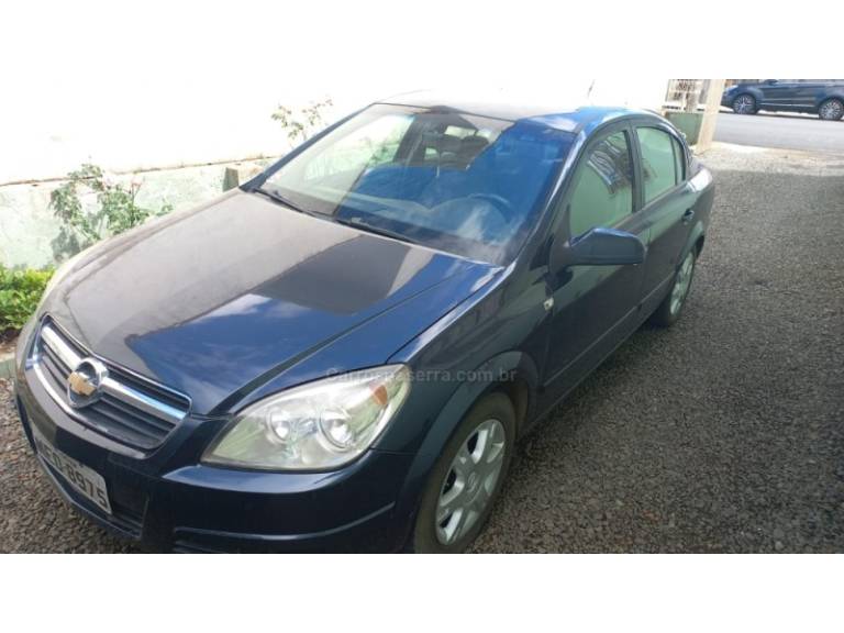 CHEVROLET - VECTRA - 2008/2009 - Azul - R$ 35.800,00